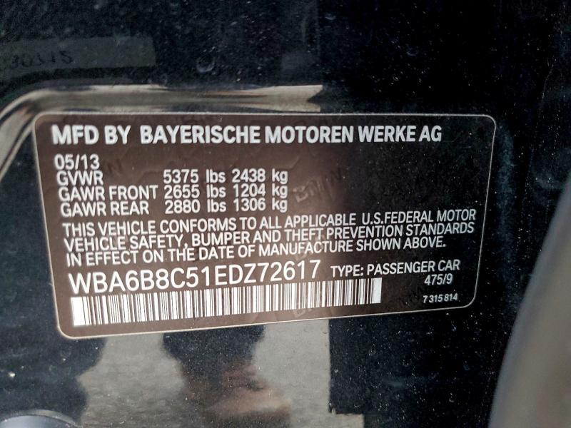 2014 BMW 640 xi Gran Coupe