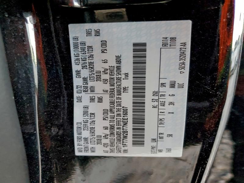 2022 Ford F250 Super Duty