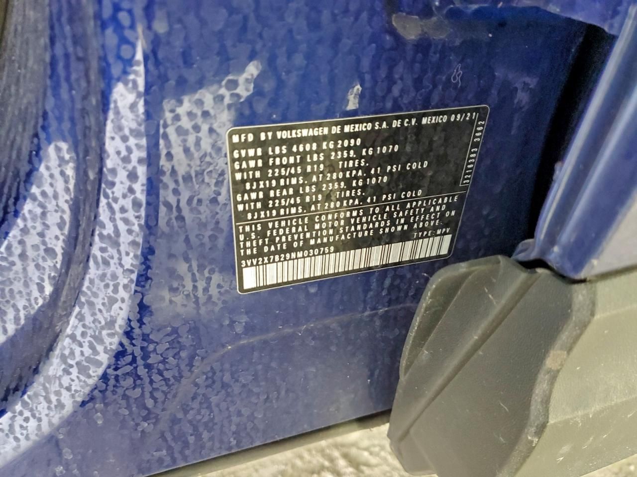 2022 Volkswagen Taos sel