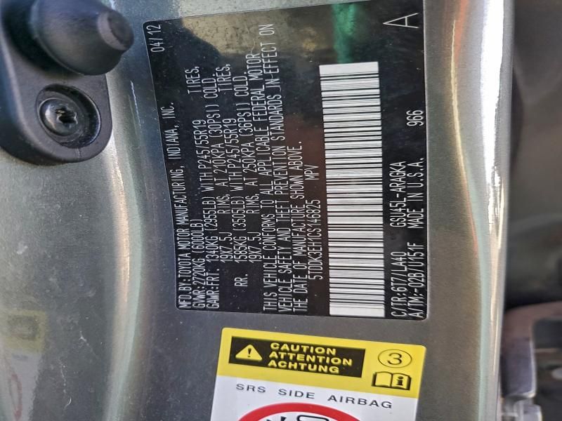 2012 Toyota Highlander Limited