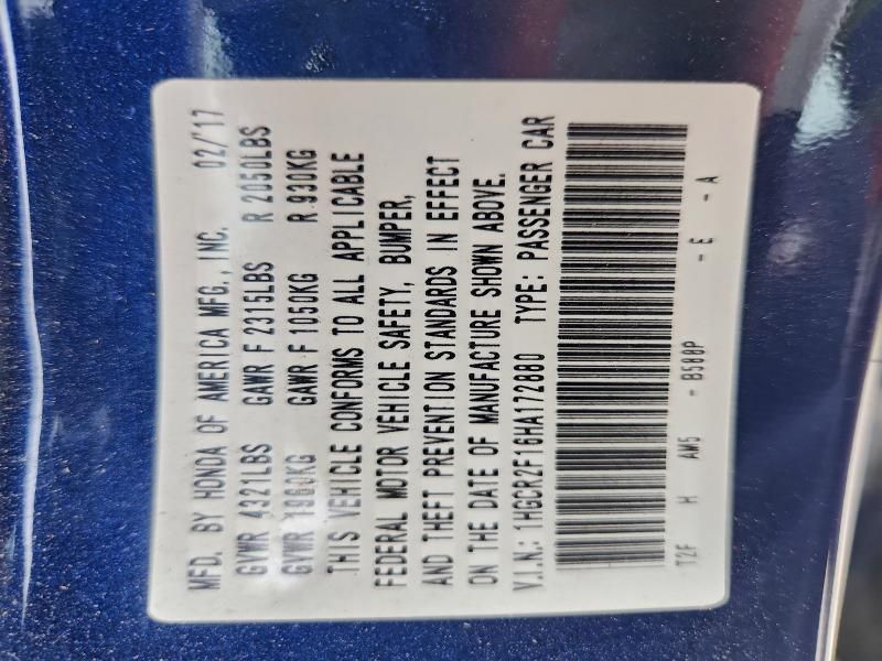 2017 Honda Accord Sport Special Edition