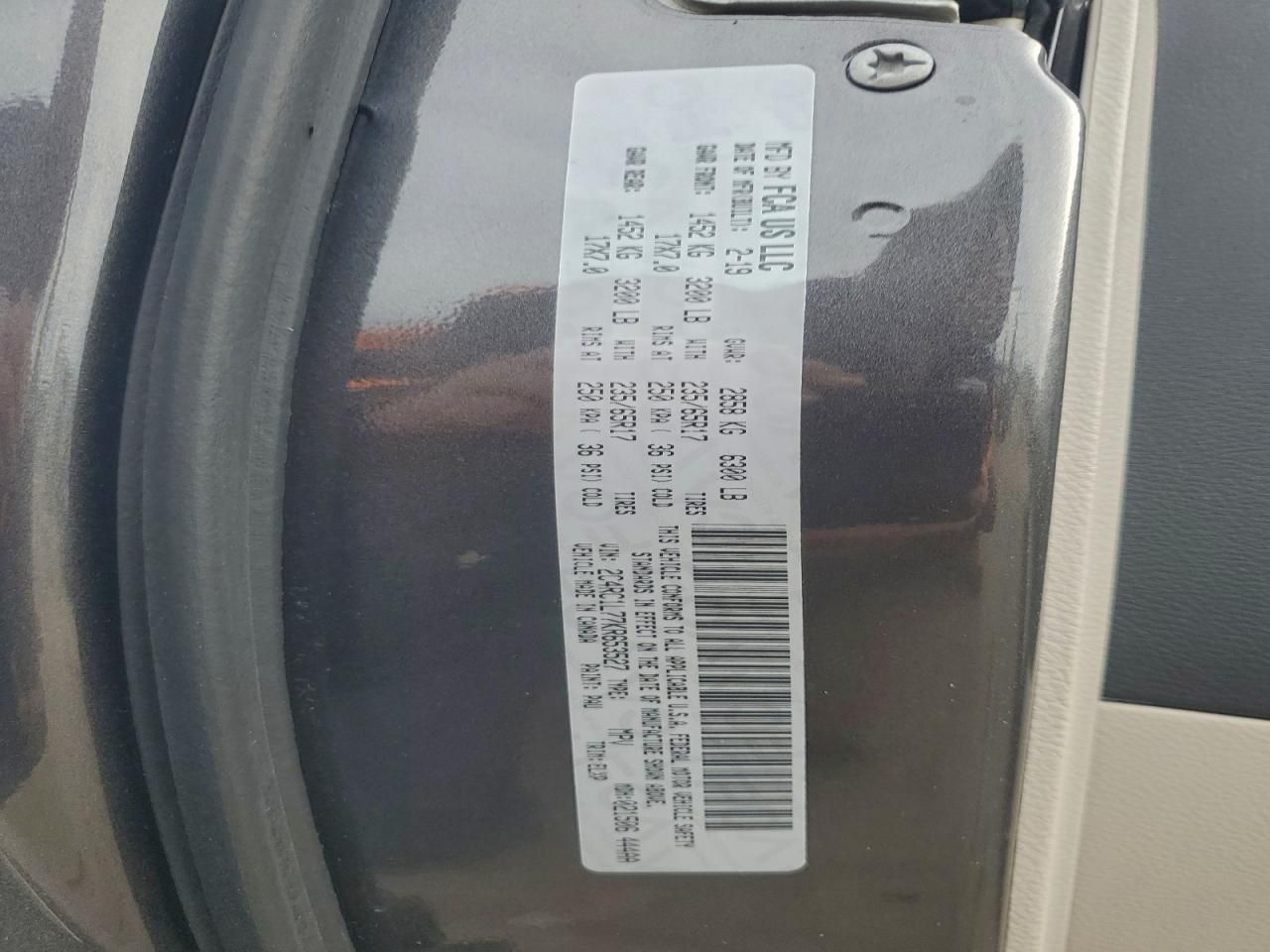 2019 Chrysler Pacifica Hybrid Touring l