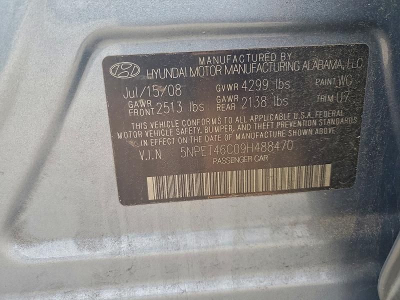 2009 Hyundai Sonata gls