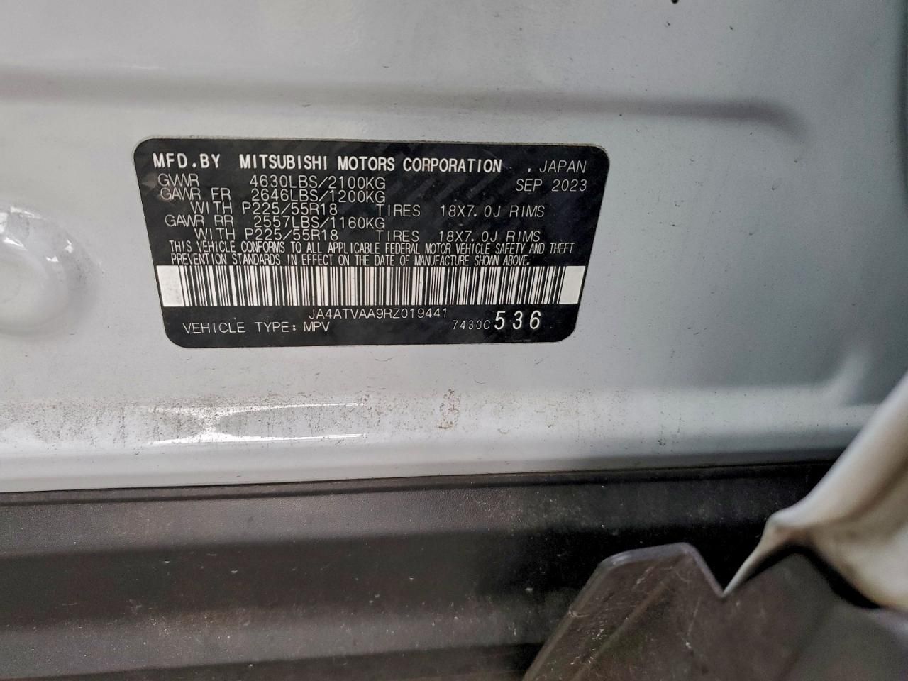 2024 Mitsubishi Eclipse Cross le