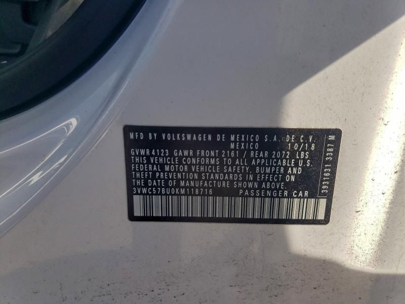 2019 Volkswagen Jetta s