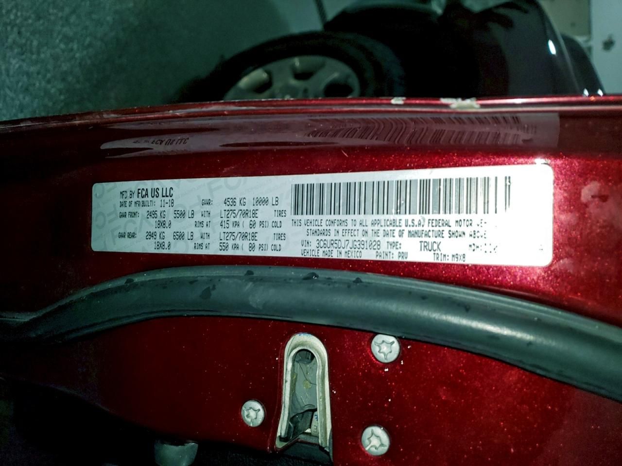 2018 Dodge Ram 2500 slt