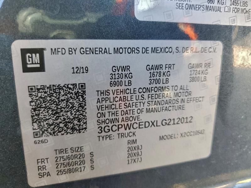 2020 Chevrolet Silverado C1500 lt