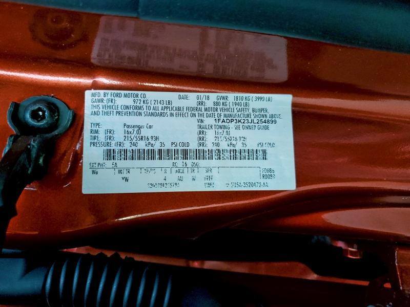 2018 Ford Focus se