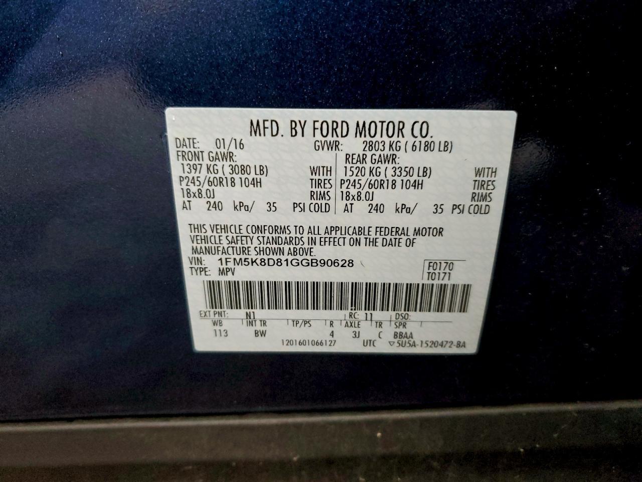2016 Ford Explorer xlt
