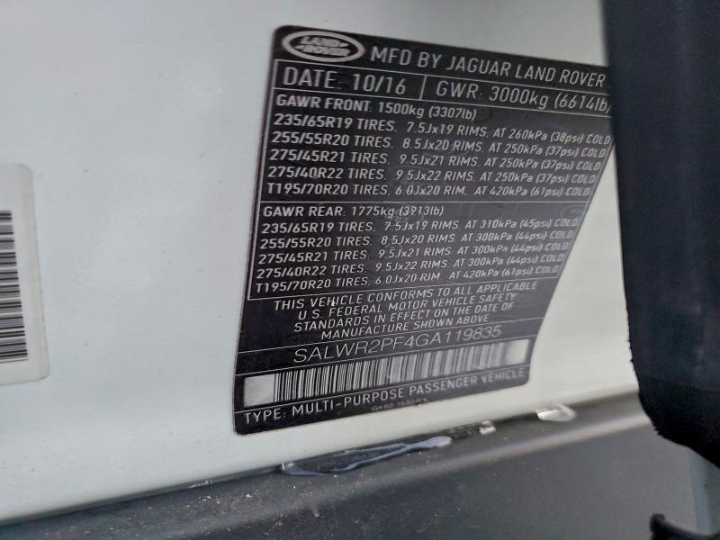 2016 Land Rover Range Rover Sport hse