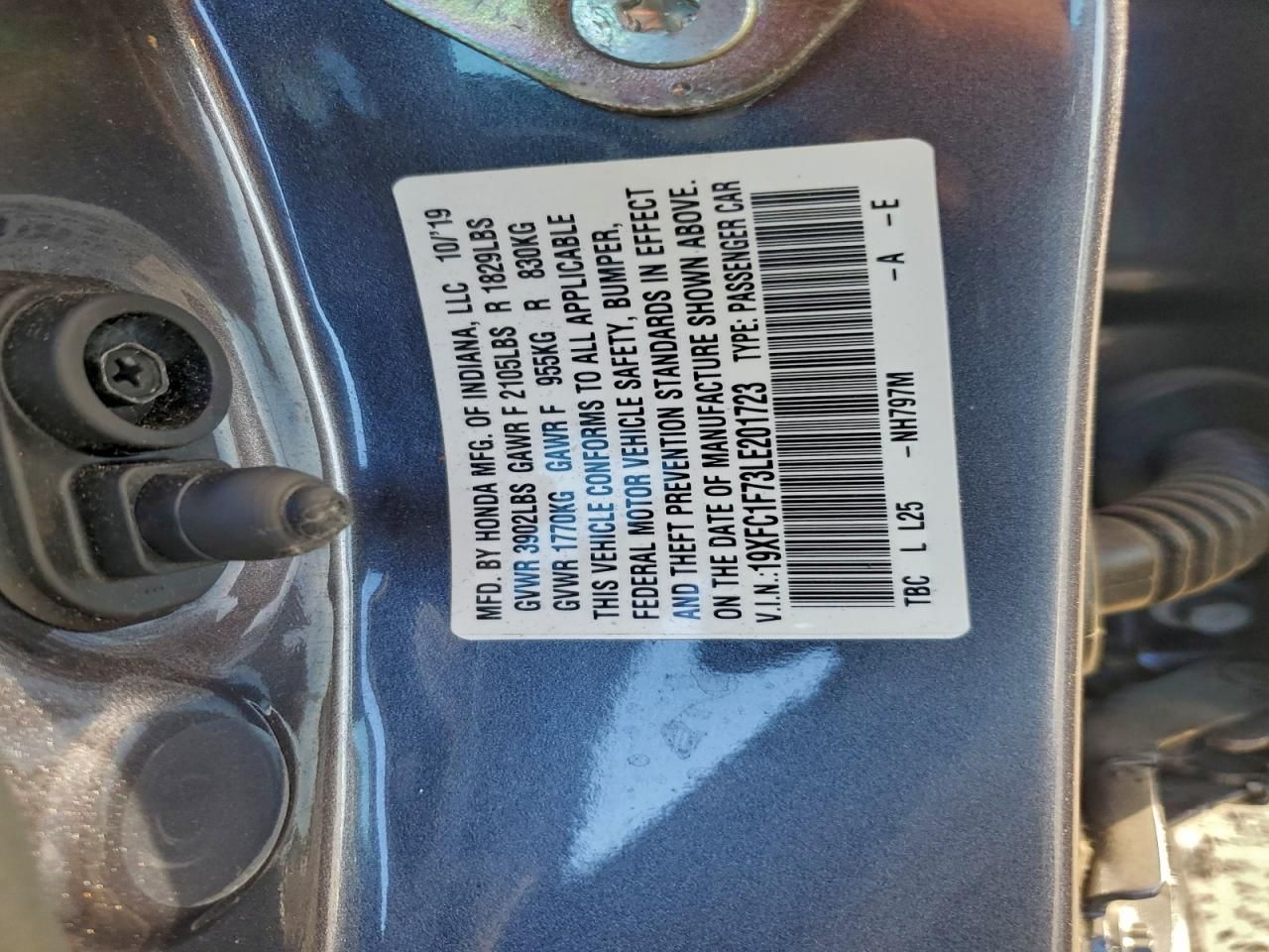 2020 Honda Civic exl