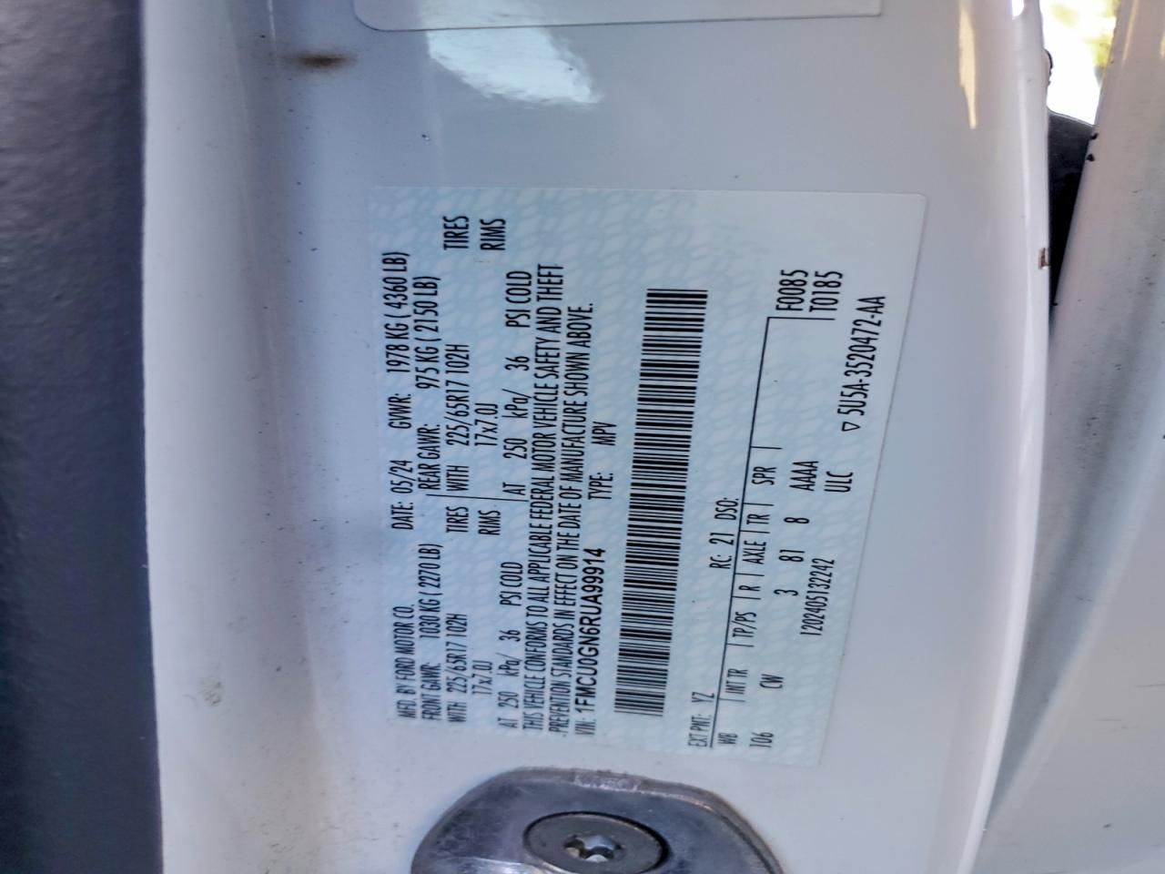 2024 Ford Escape Active