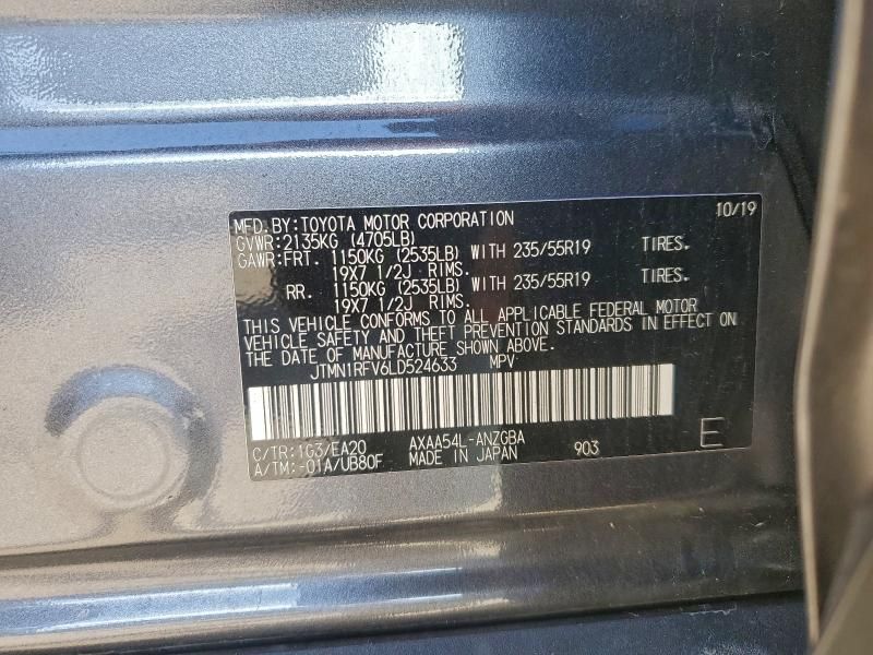 2020 Toyota Rav4 Limited