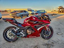 Vehiculos salvage en venta de Copart Haslet, TX: 2023 Honda CBR500 RA