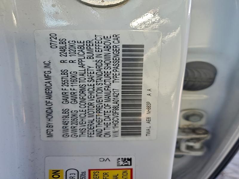 2020 Honda Accord Touring Hybrid