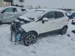 Ford salvage cars for sale: 2018 Ford Ecosport Titanium