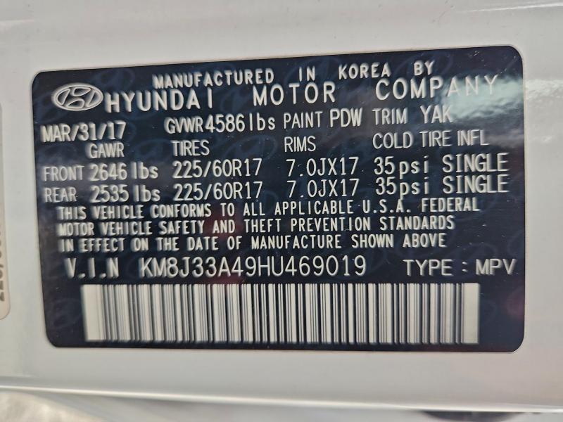 2017 Hyundai Tucson Limited