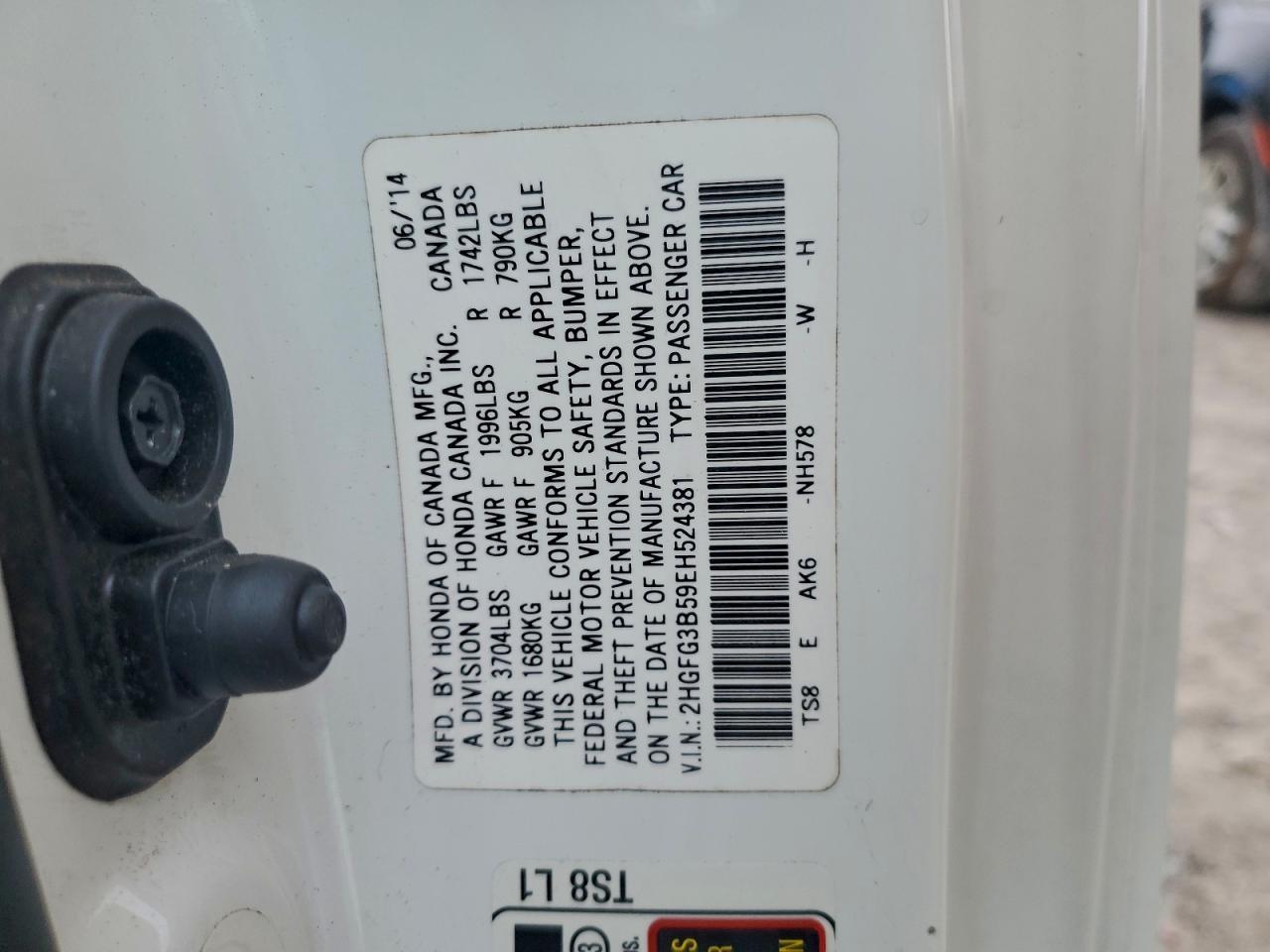 2014 Honda Civic lx