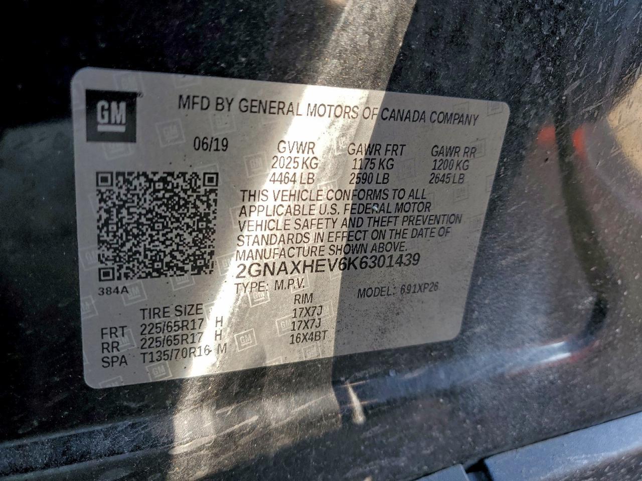 2019 Chevrolet Equinox ls