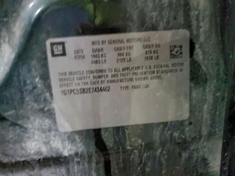 2014 Chevrolet Cruze lt