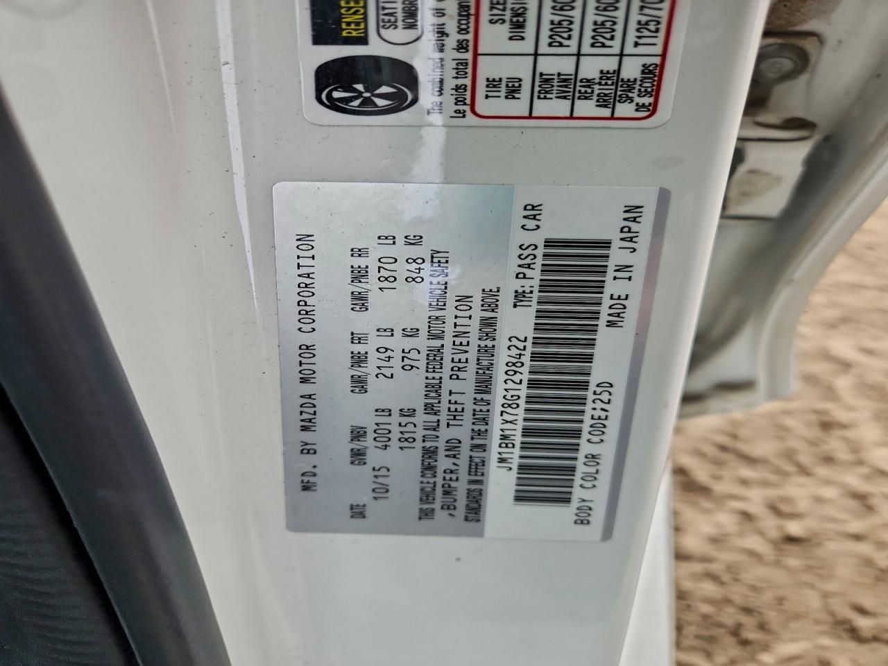 2016 Mazda 3 Grand Touring