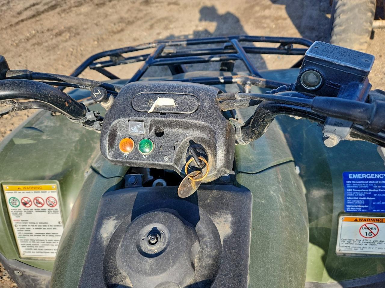 2018 Honda Fourtrax Recon ATV