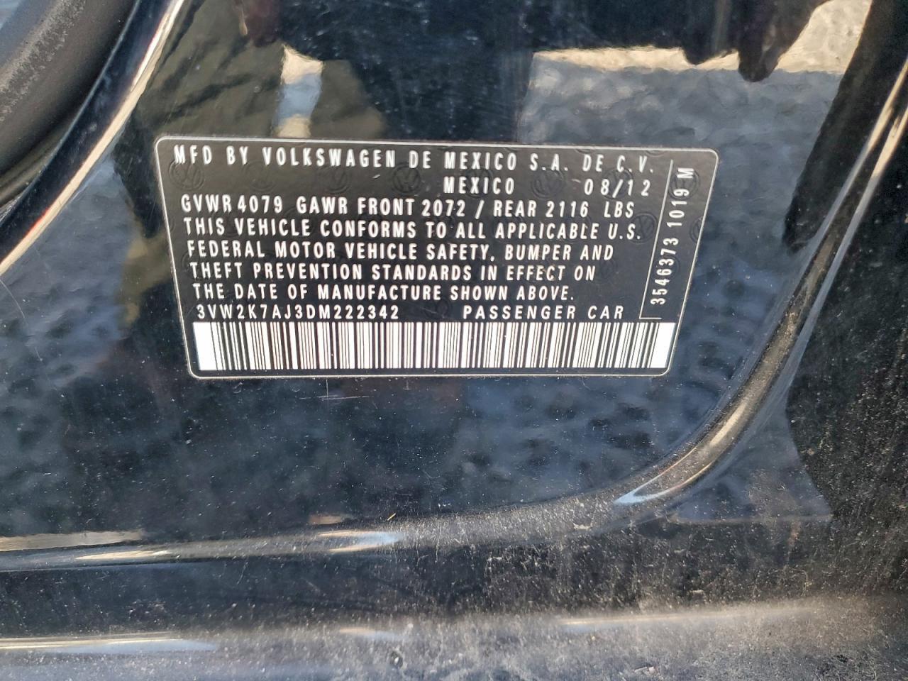 2013 Volkswagen Jetta Base