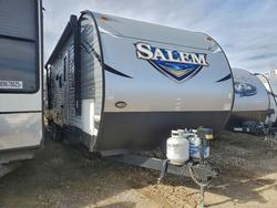 Salvage trucks for sale at Wichita, KS auction: 2017 Foresriver 2017 Forest River Salem Camper