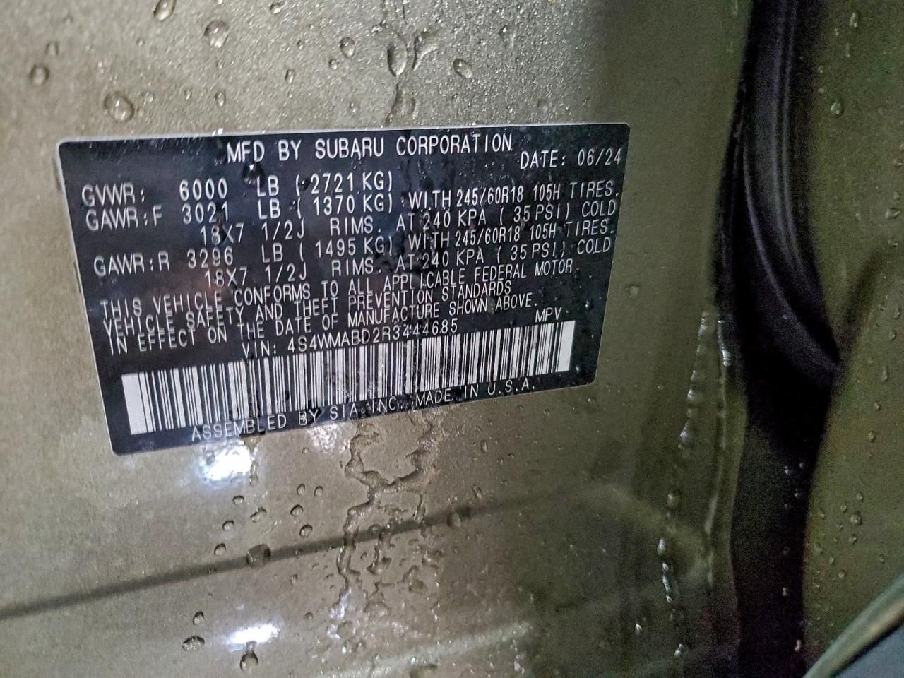 2024 Subaru Ascent Premium