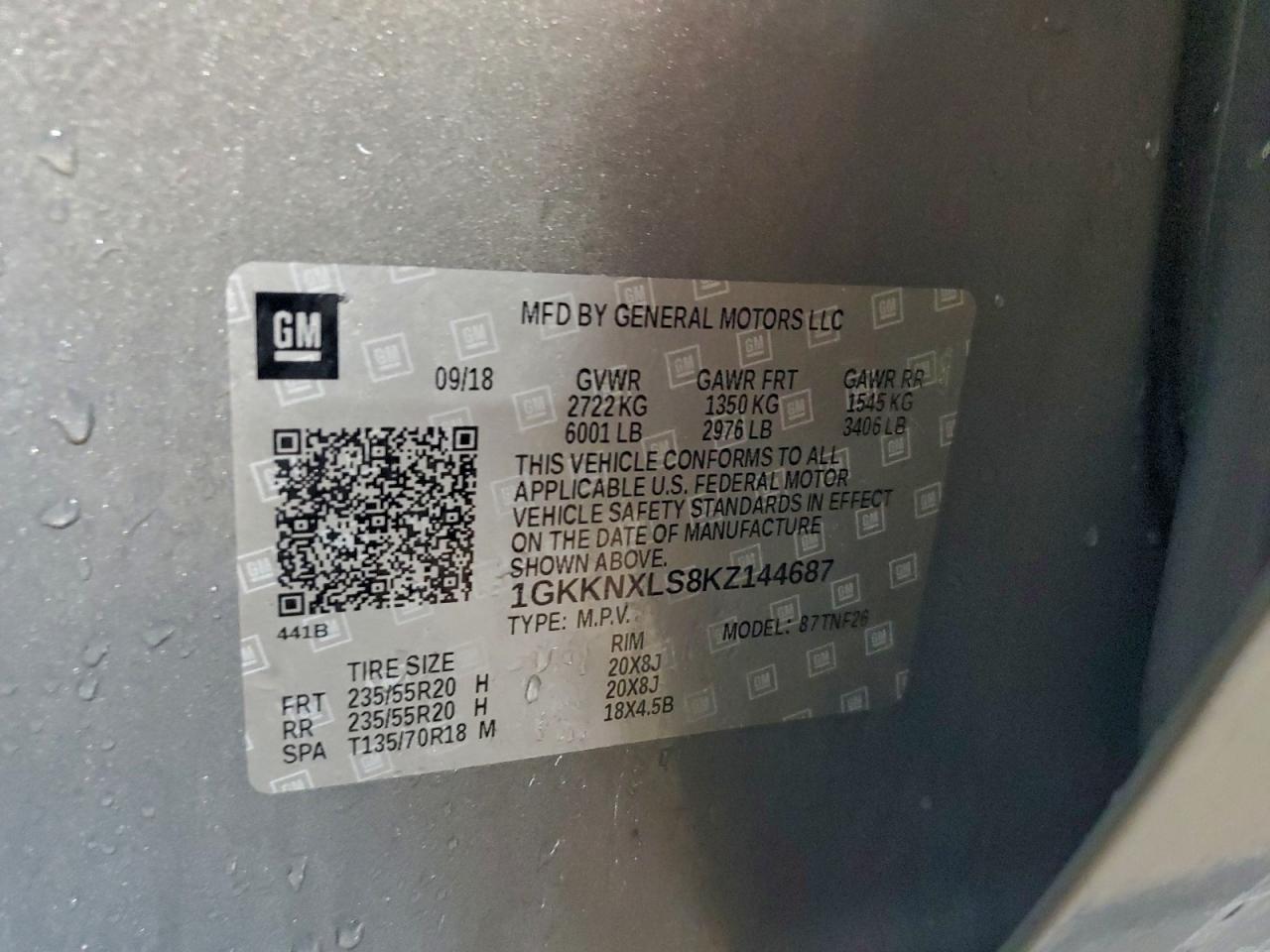2019 GMC Acadia Denali