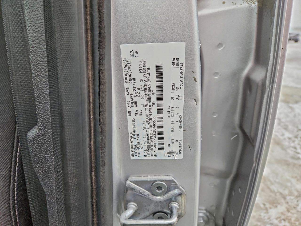 2016 Ford Escape se