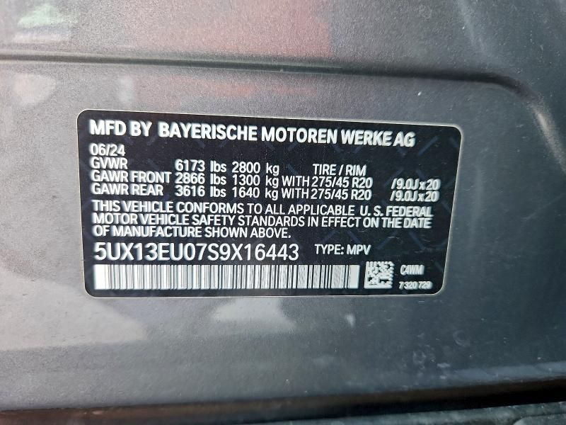 2025 BMW X5 Sdrive 40I