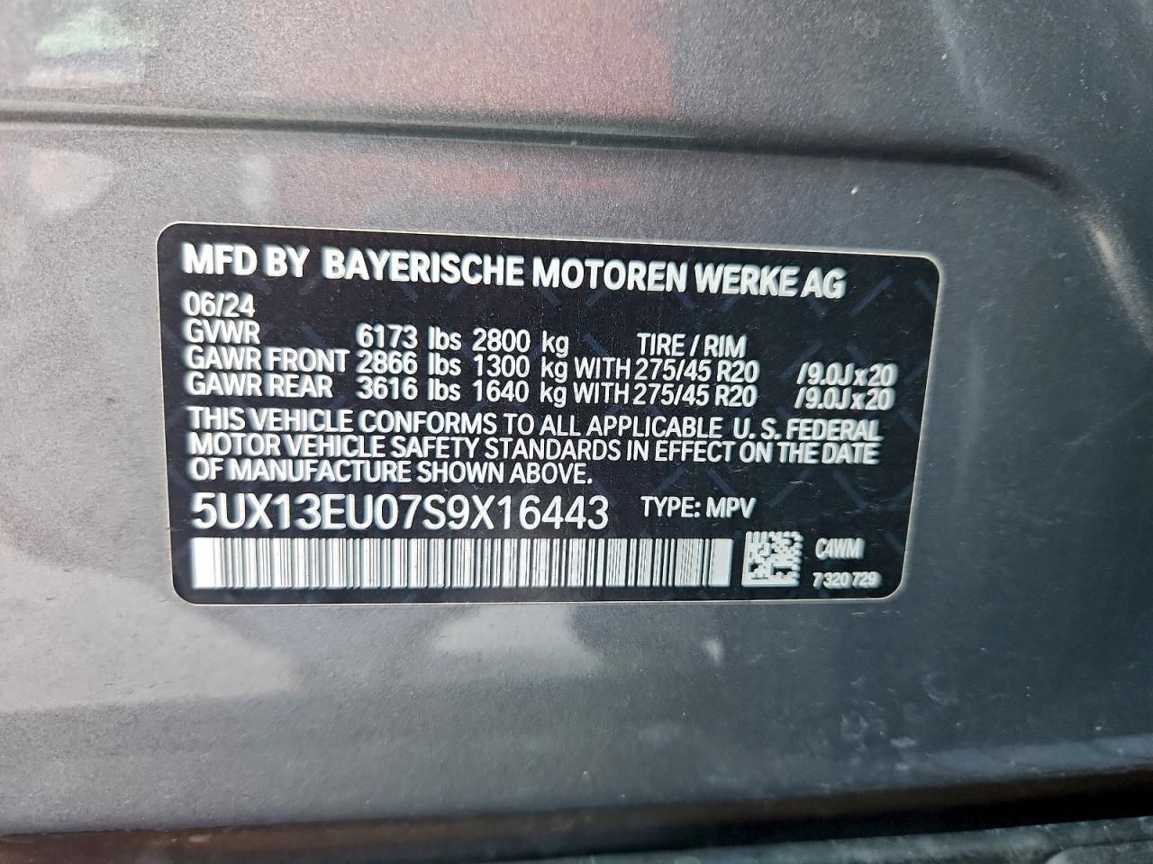 2025 BMW X5 Sdrive 40I