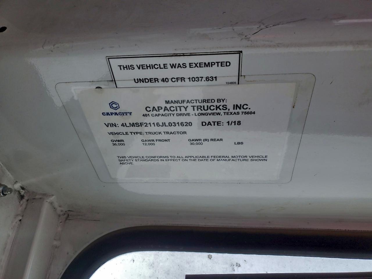 2018 Capa Unknown-Yard Truck