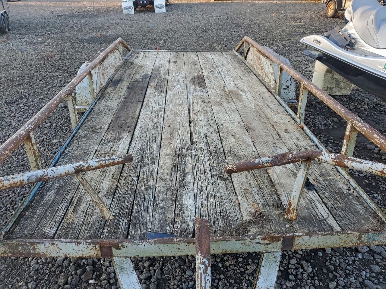 2000 Homemade Utility Tr-utility Trailer