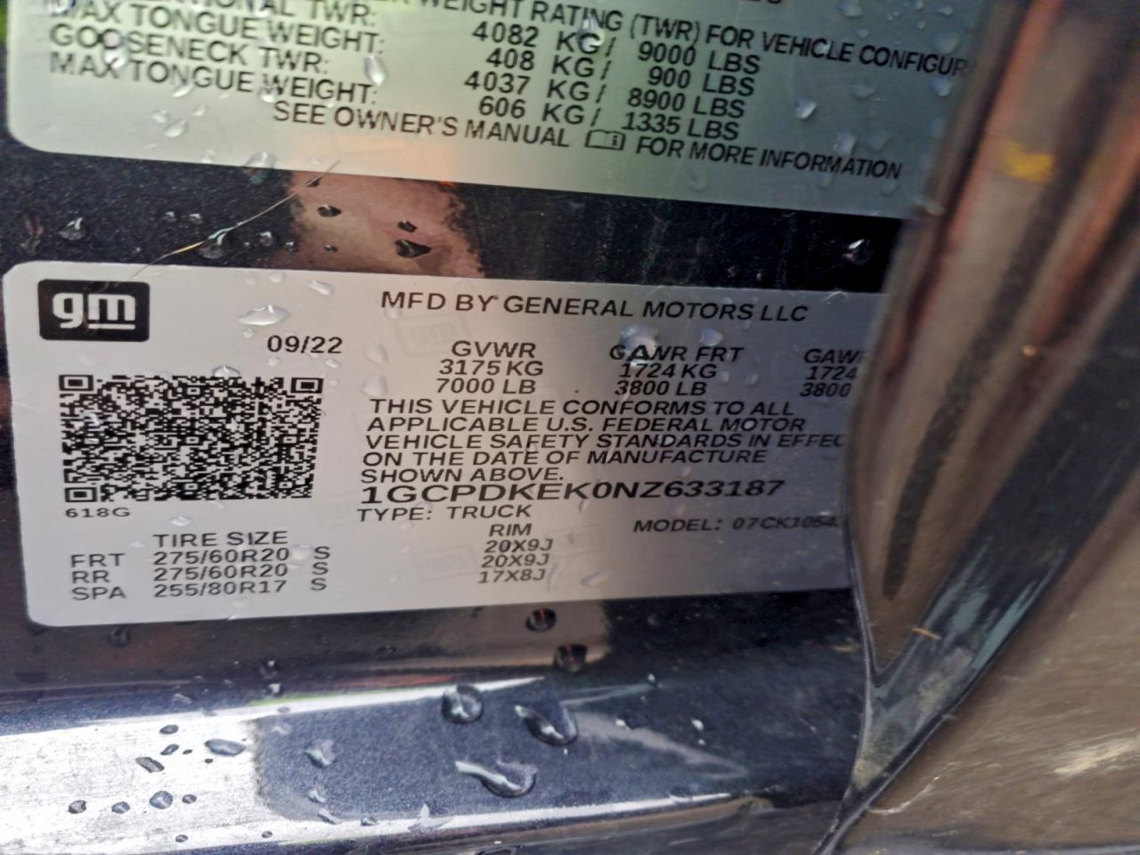 2022 Chevrolet Silverado K1500 LT-L