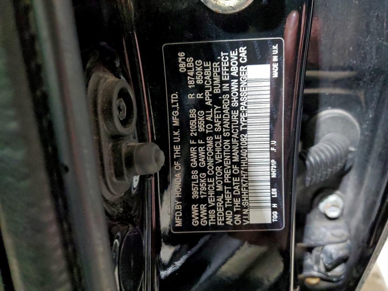 2017 Honda Civic exl