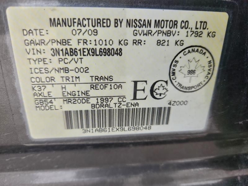 2009 Nissan Sentra 2.0