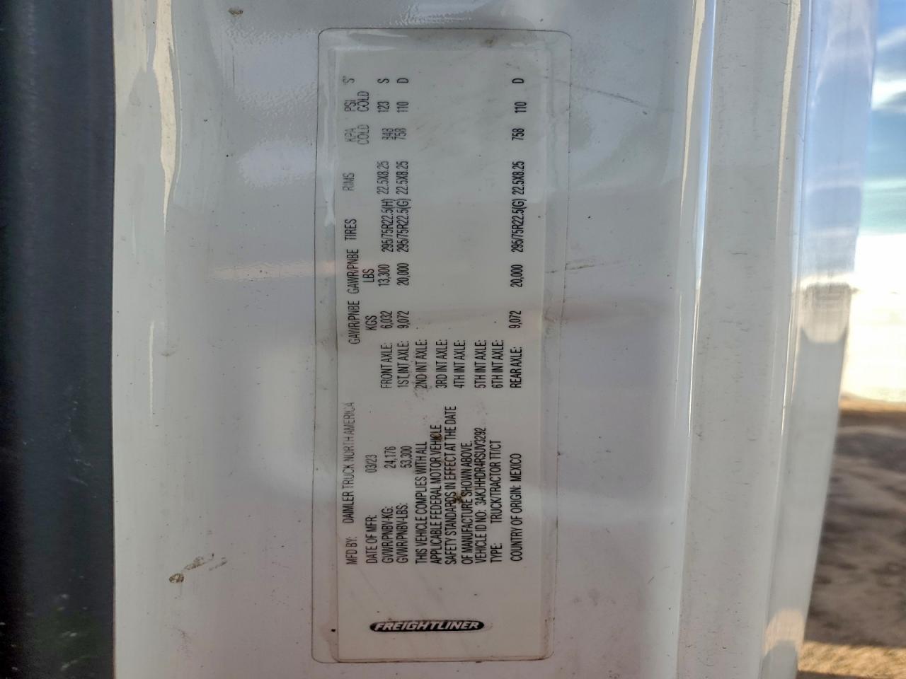 2024 Freigliner 2024 Freightliner Cascadia 126 Semi Truck