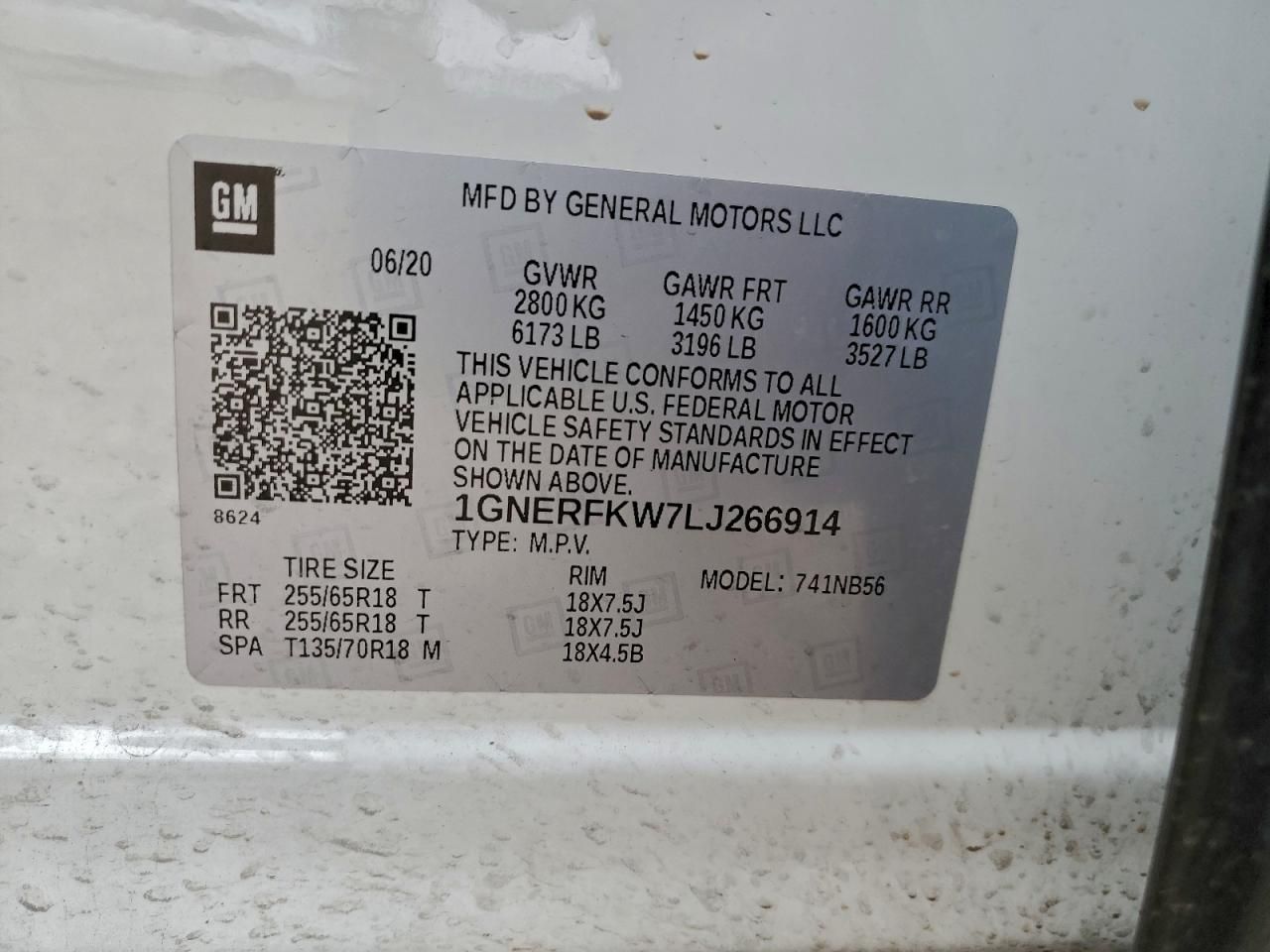 2020 Chevrolet Traverse ls