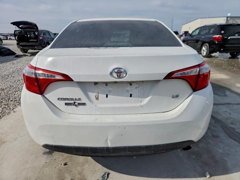 2016 Toyota Corolla l