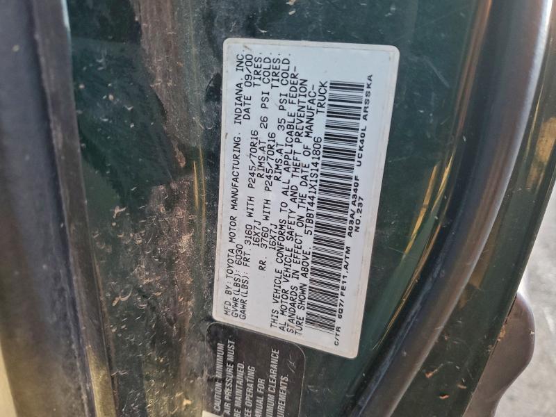 2001 Toyota Tundra Access cab