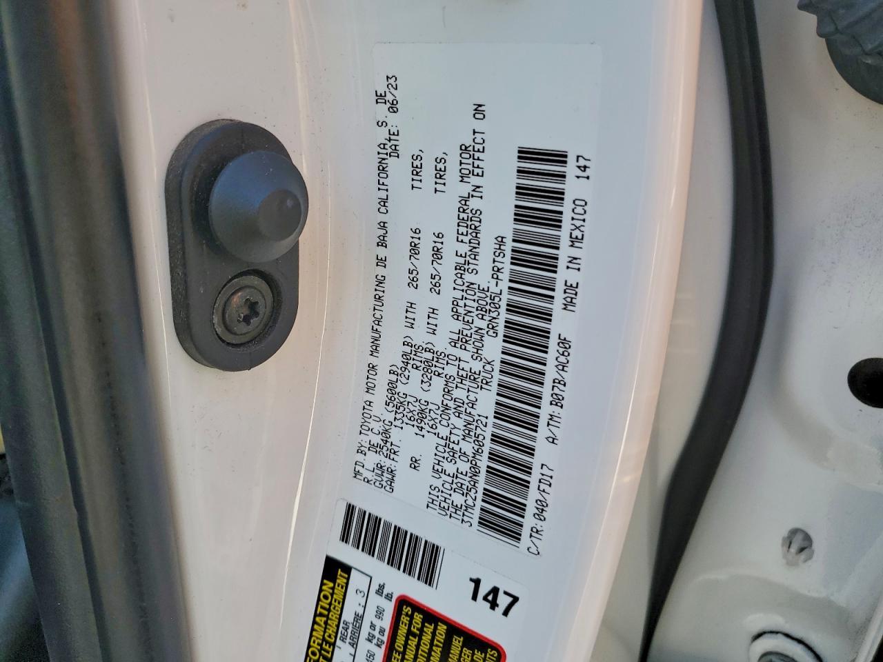 2023 Toyota Tacoma Double cab