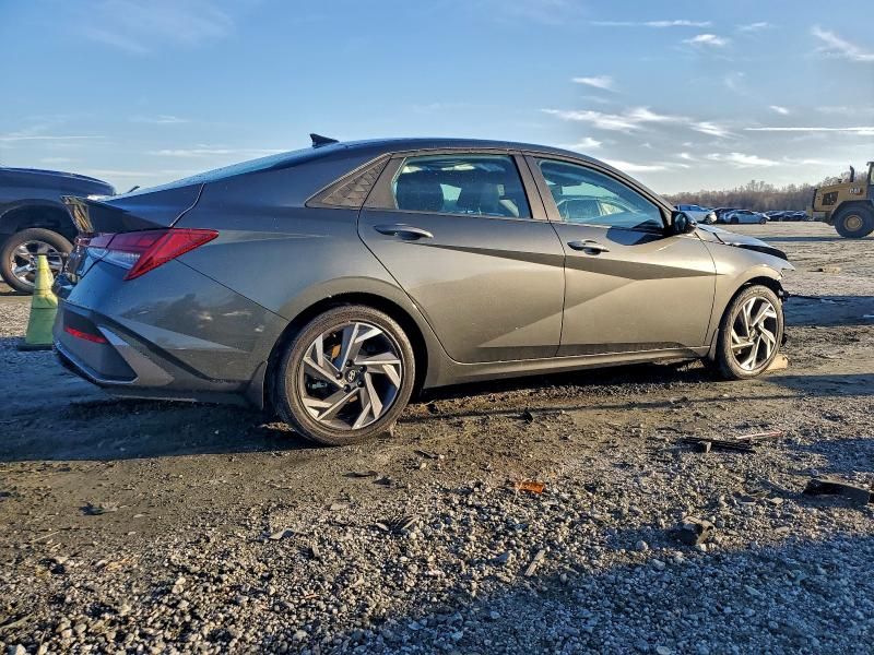 2025 Hyundai Elantra Blue