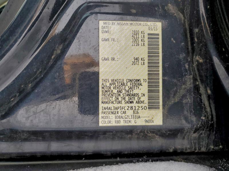 2015 Nissan Altima 2.5