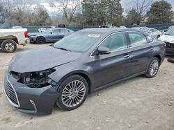 Toyota Avalon salvage cars for sale: 2016 Toyota Avalon xle