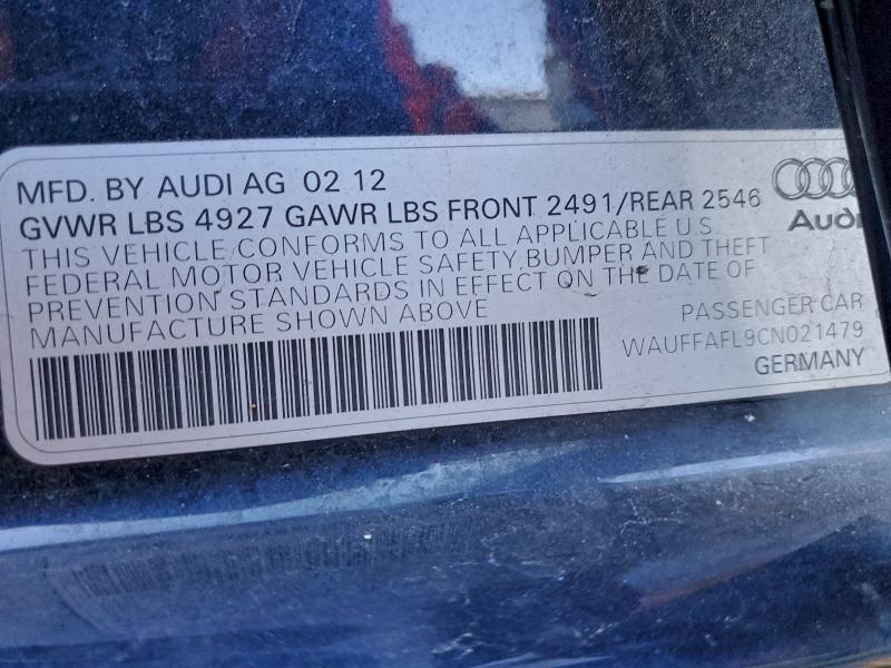 2012 Audi A4 Premium Plus
