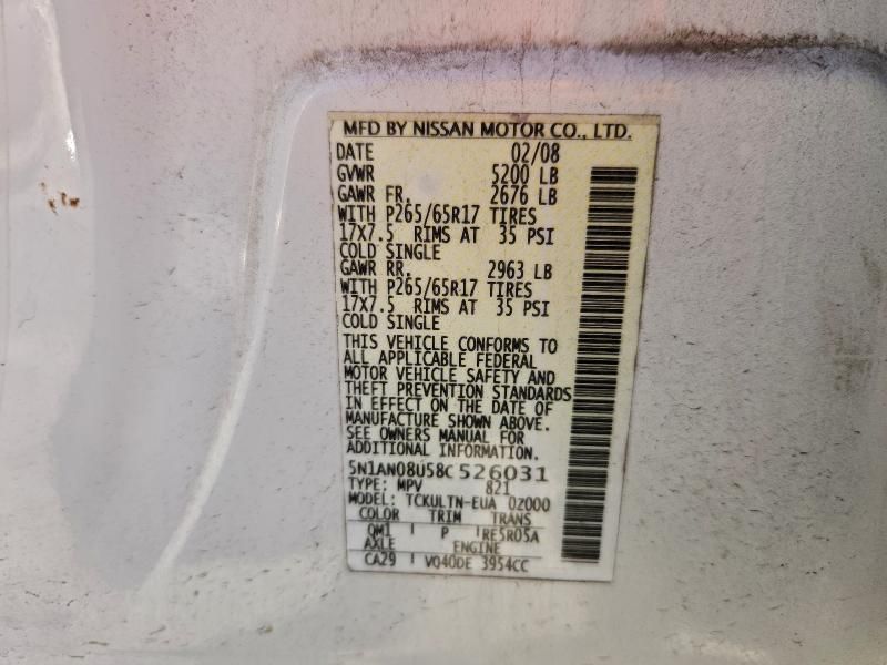 2008 Nissan Xterra off Road