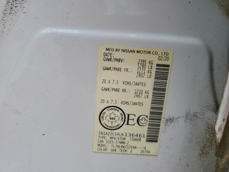 2020 Nissan Murano sl