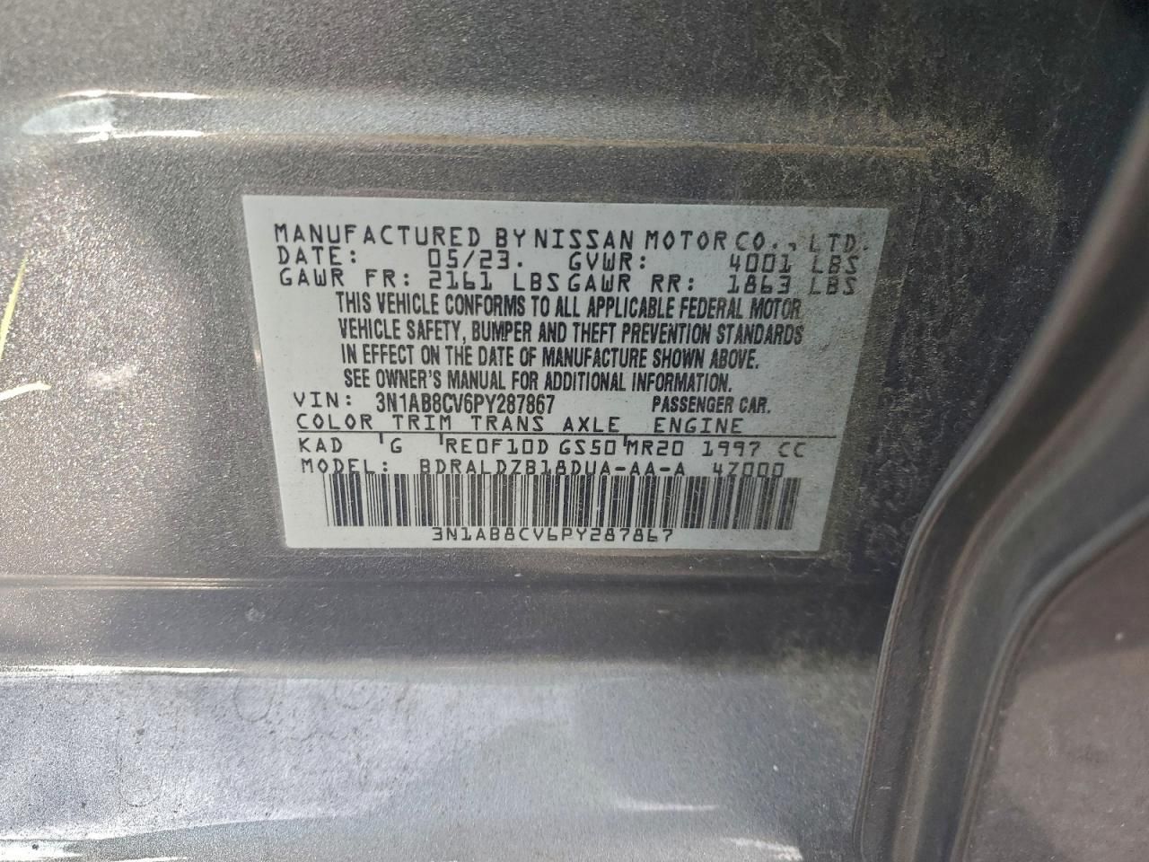 2023 Nissan Sentra sv